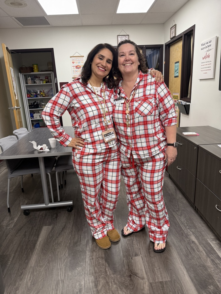 our counselors joining in the YMS holiday spirit