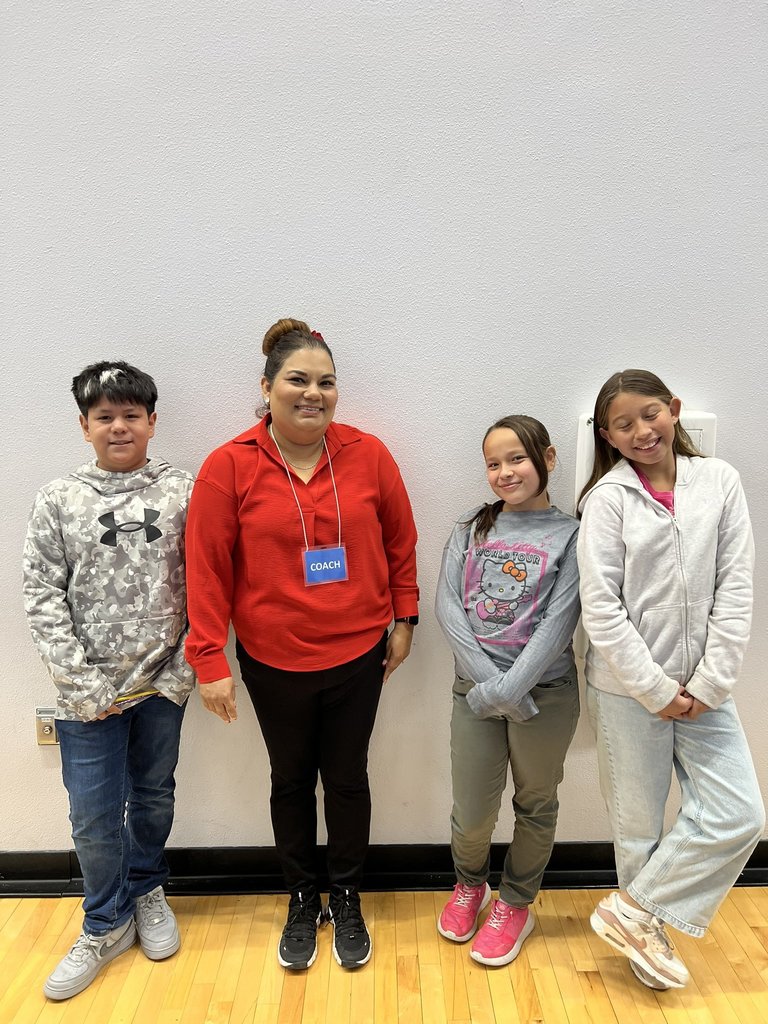 EKIS students and teacher at a Spanish Academic Contest.