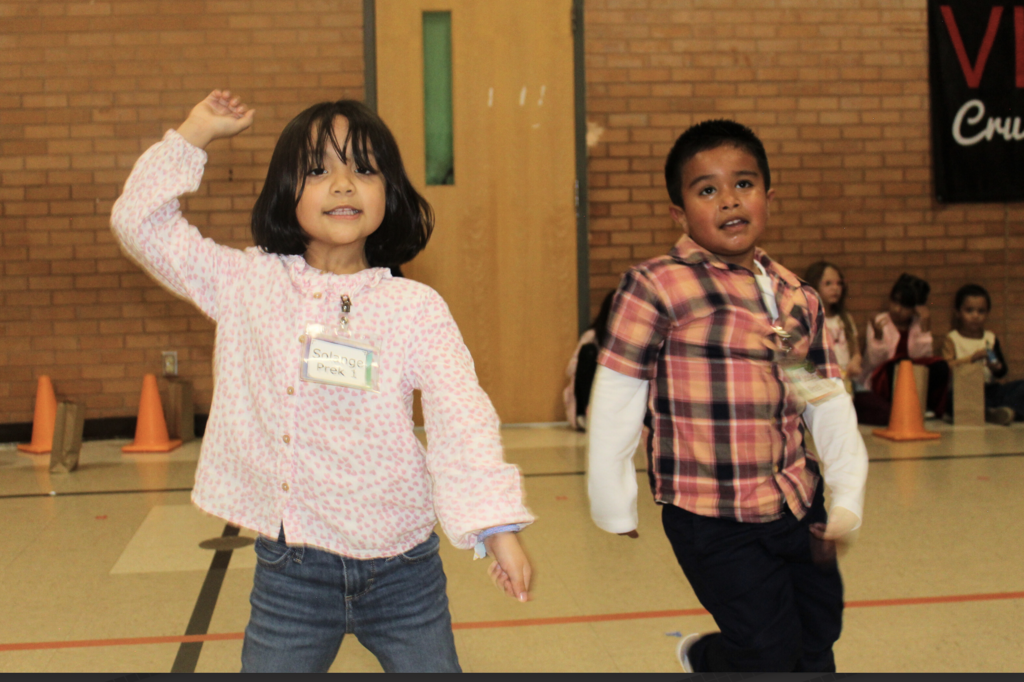 Valentine's Dance During PE 