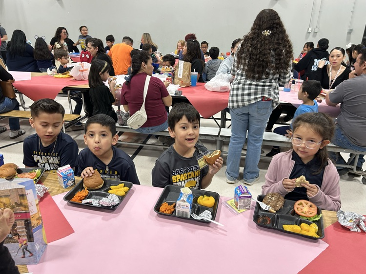family photo first grade luncheon