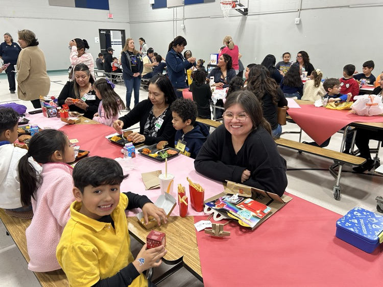 family photo first grade luncheon