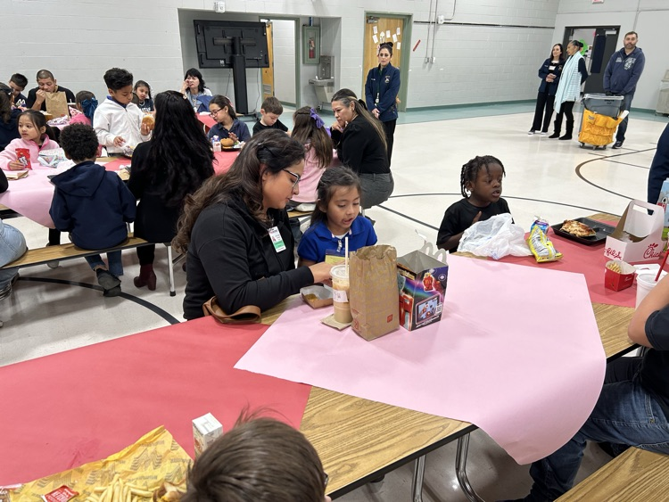 family photo first grade luncheon