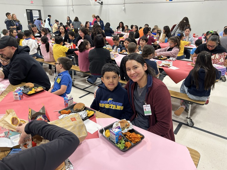 family photo first grade luncheon