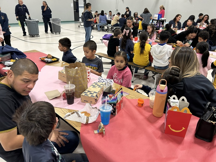 family photo first grade luncheon