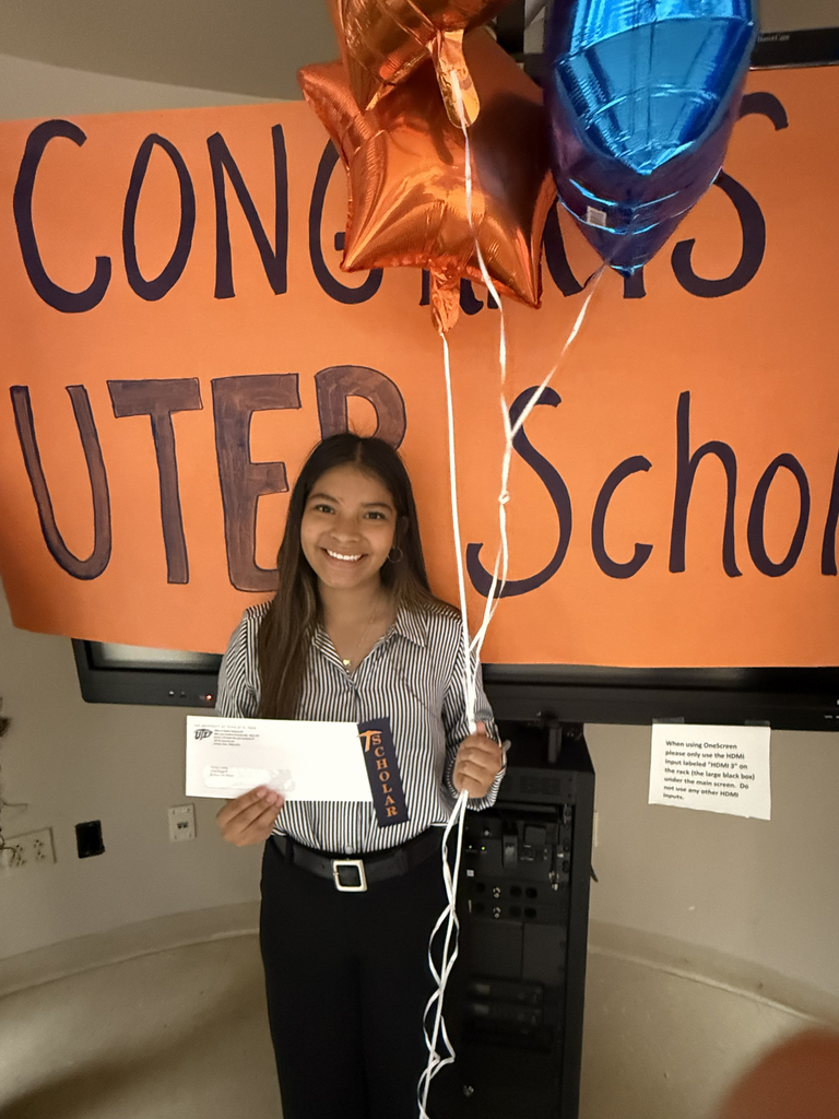 We are proud and excited for our Highlanders!  Congratulations to all our Bel Air students who received UTEP scholarships today!!! 