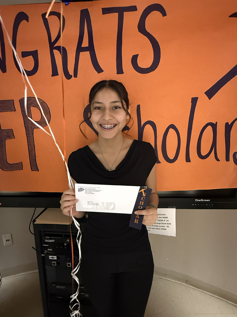 We are proud and excited for our Highlanders!  Congratulations to all our Bel Air students who received UTEP scholarships today!!! 