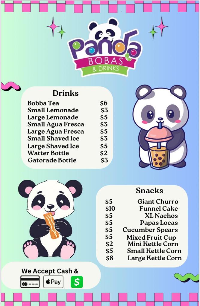 Concession flyer for Wheel Day