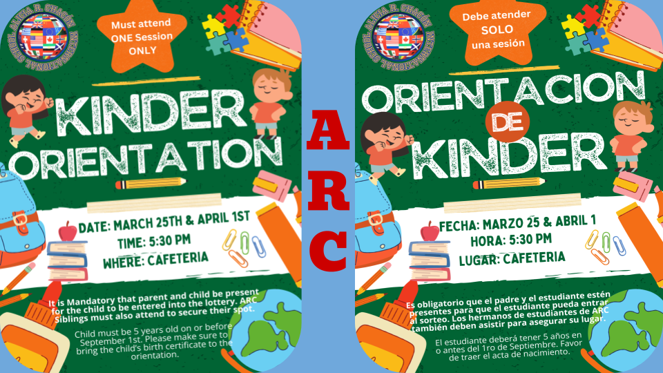 Kinder Orientation Information