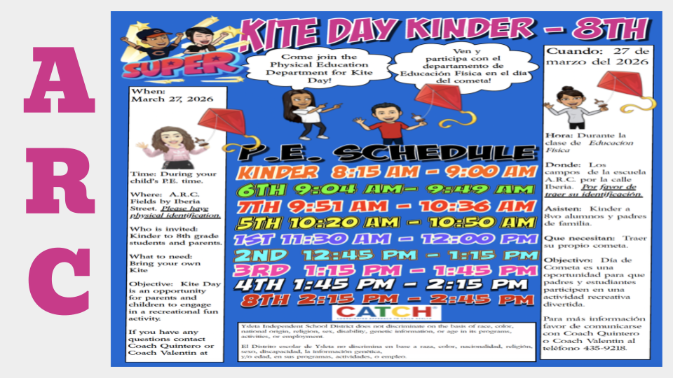 ARC Kite Day Information