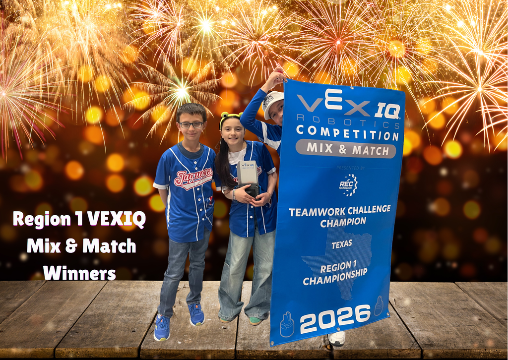 Region 1 VEXIQ Mix & Match Winners