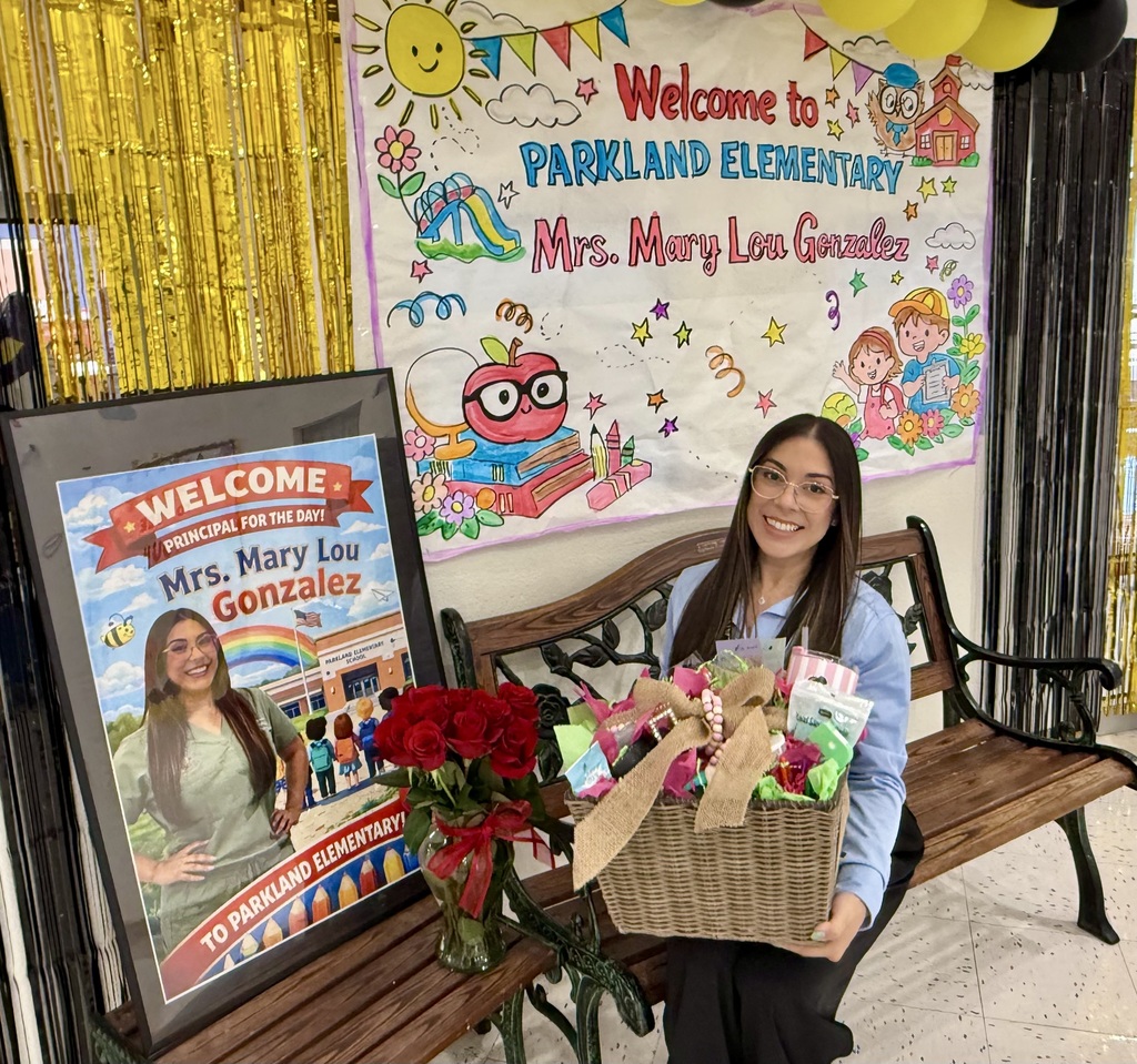 Mrs. Mary Lou Gonzalez, Principal for the Day