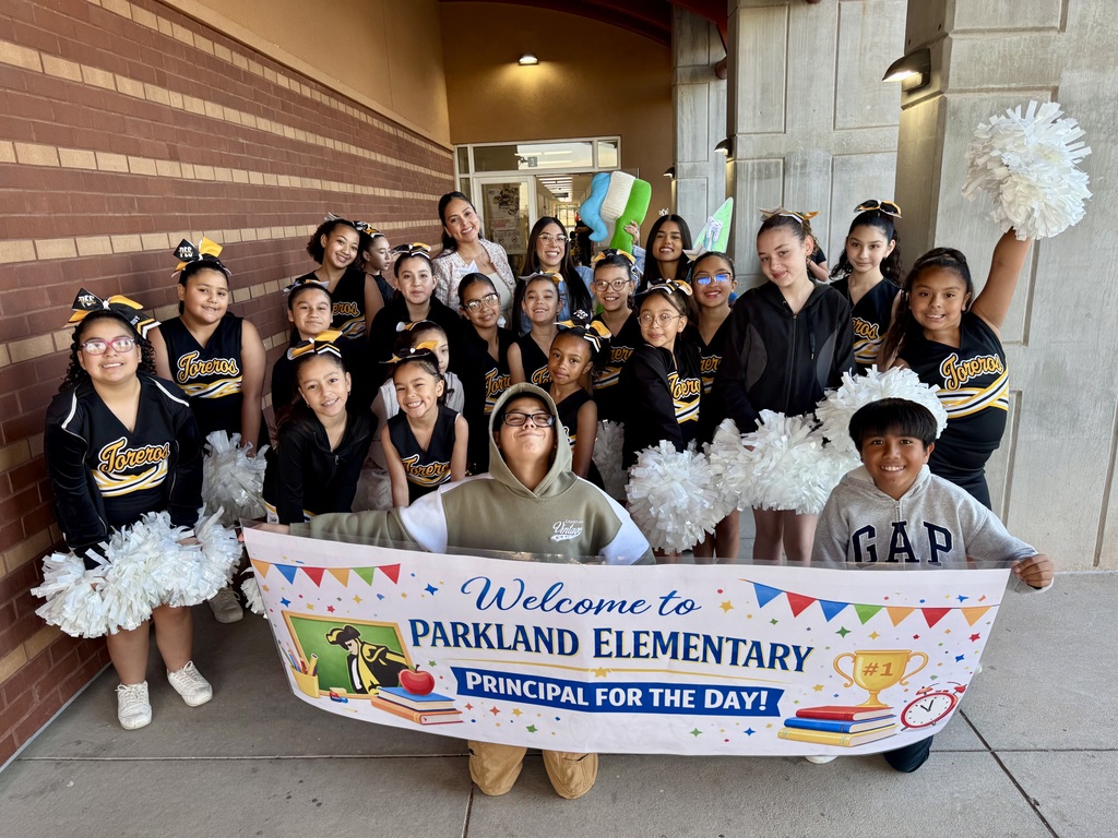 Mrs. Mary Lou Gonzalez, Principal for the Day