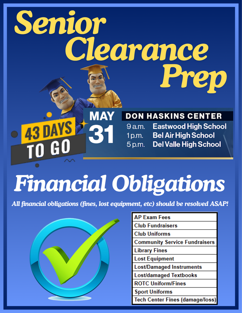 EHS Senior Clearance Prep