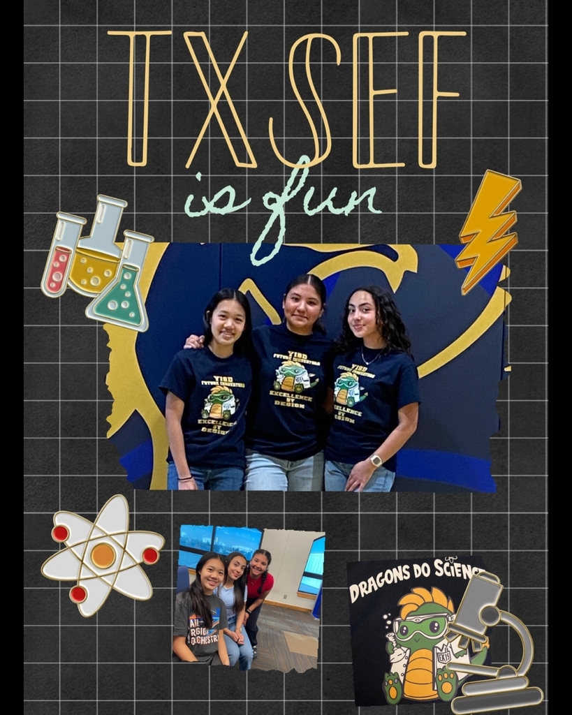 Photo collage of EKIS students traveling to the State Science Fair.