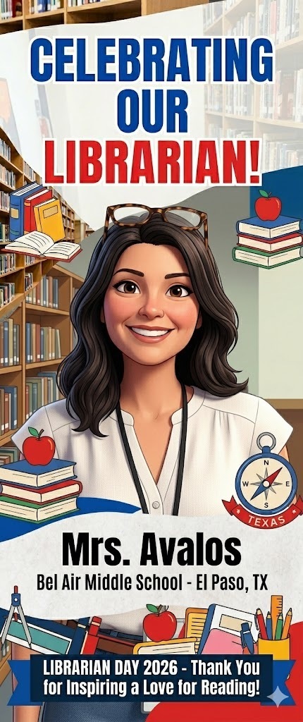 Gloria Avalos Bel Air Middle School Librarian
