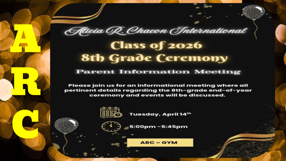 8th grade celebration