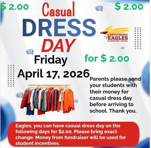 casual dress flyer