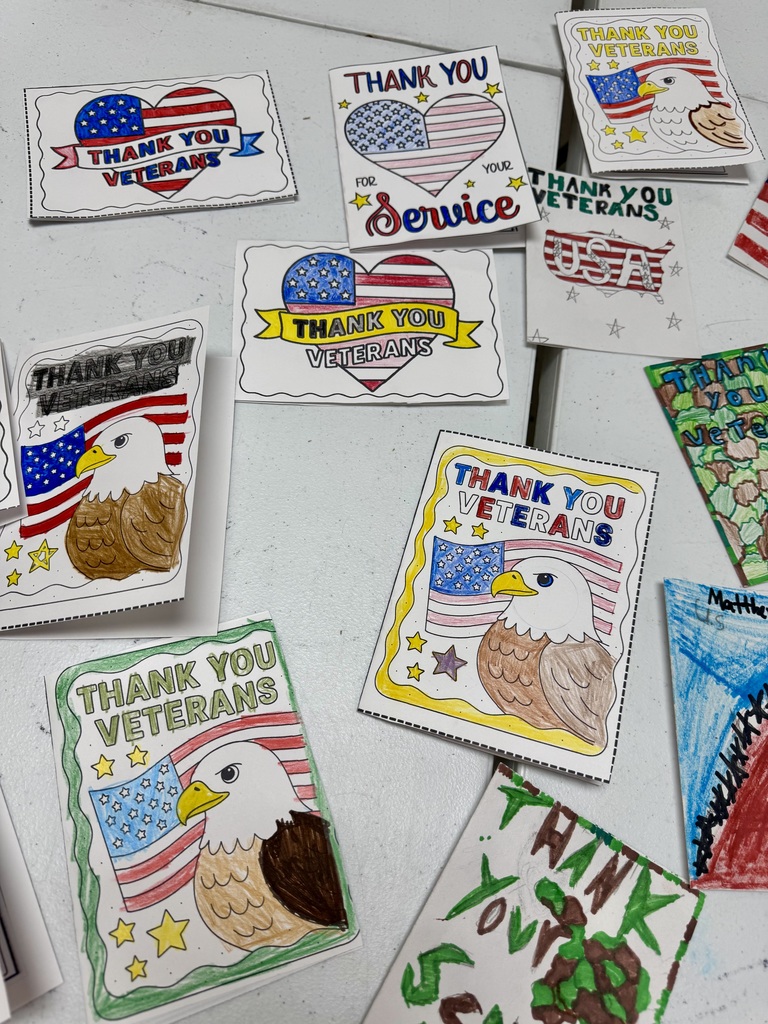 Thank you letters to Honor Flight Veterans
