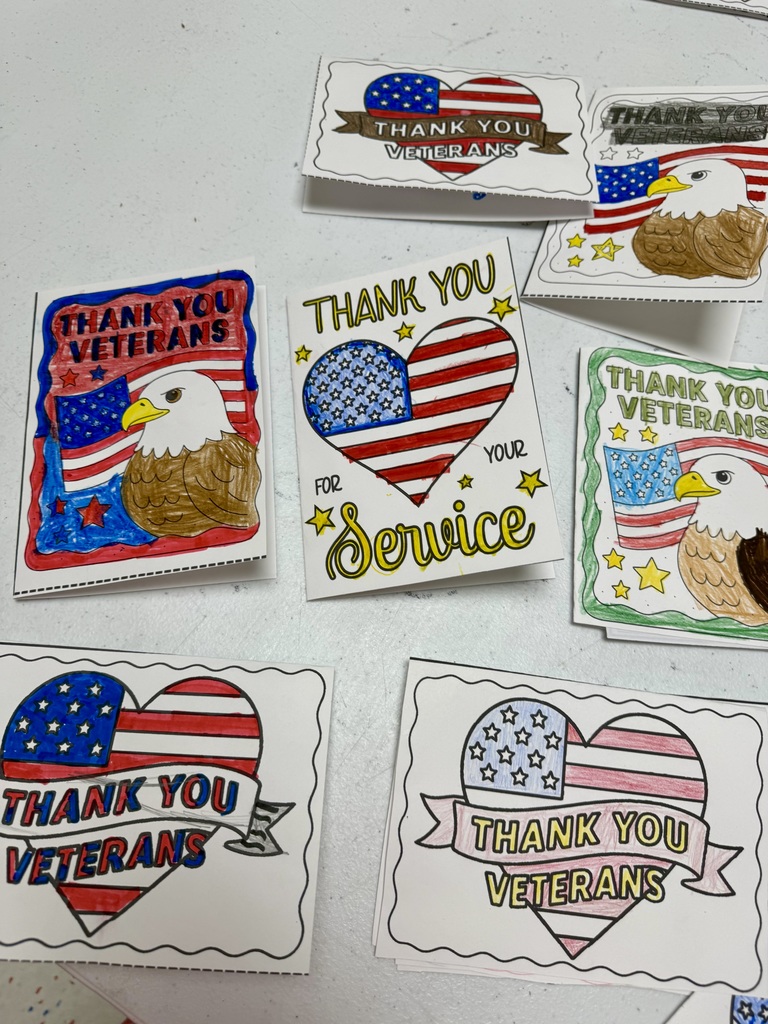Thank you letters to Honor Flight Veterans