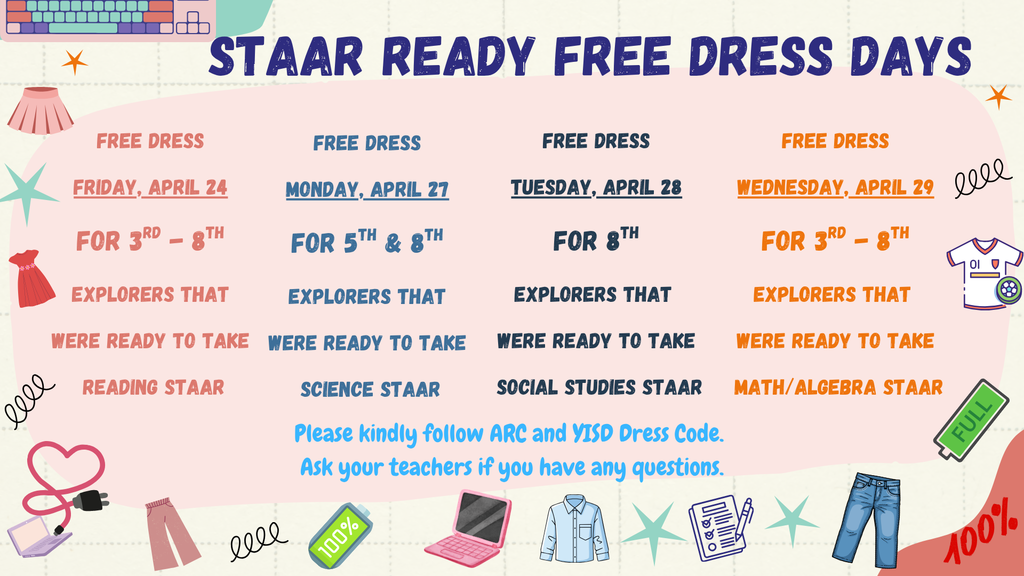 STAAR Ready Free Dress