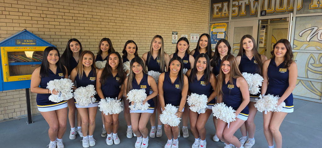 Photo of EHS Cheerleaders.
