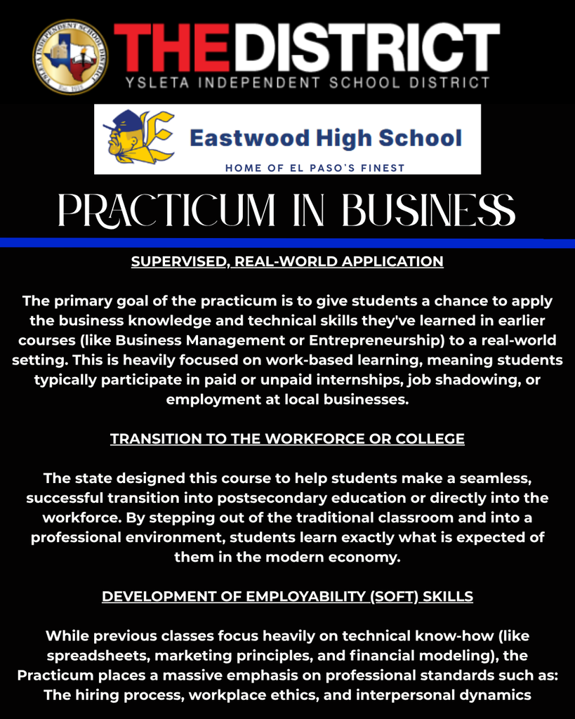 EHS Practicum in Business