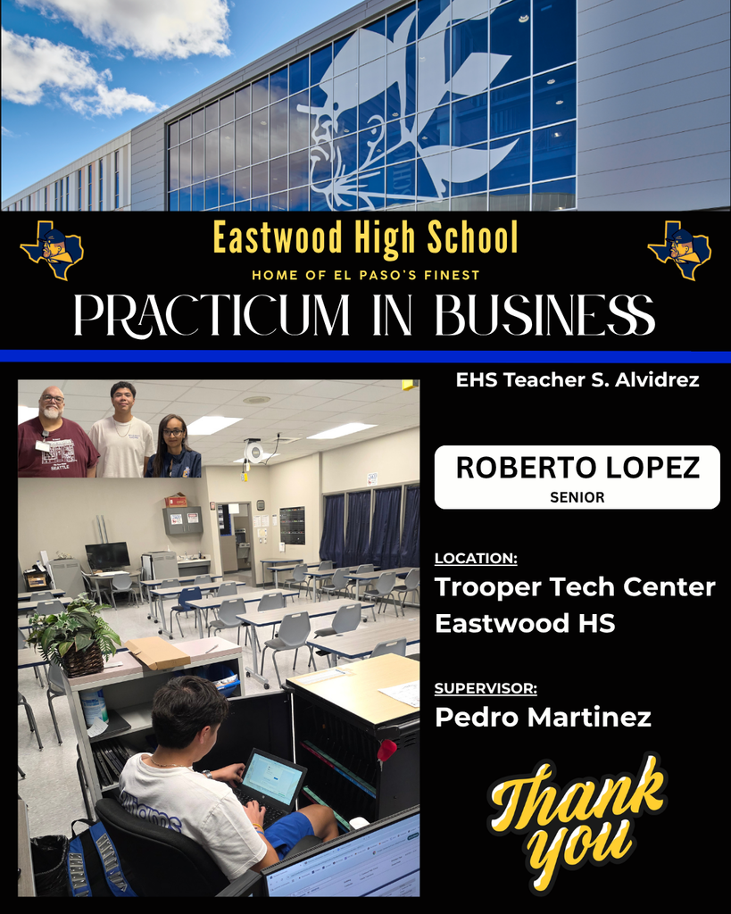 EHS Practicum Trooper Tech Center