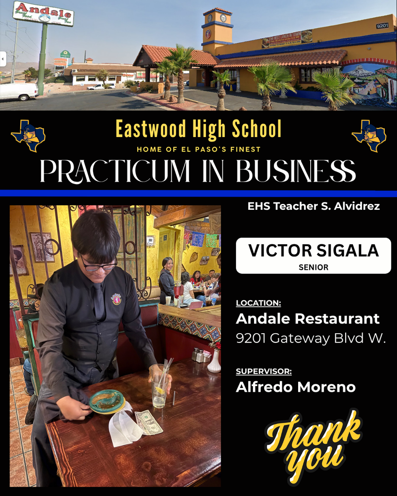EHS Practicum in Business Andale Restaurant