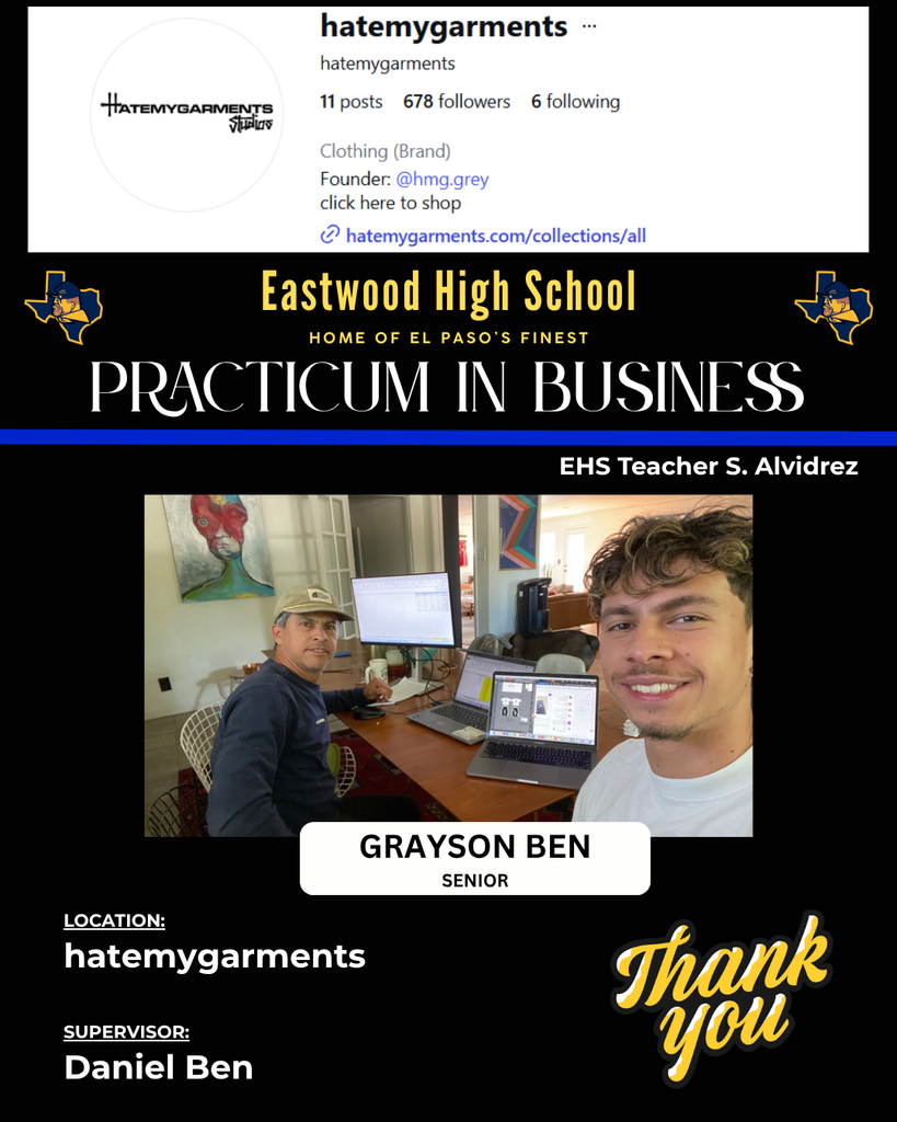 EHS Practicum in Business hatemygarments