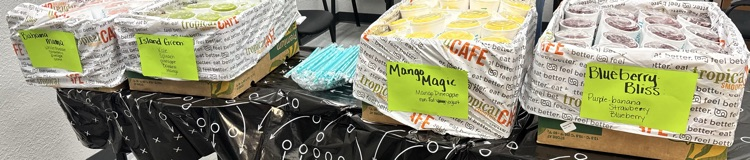 tropical smoothie donation