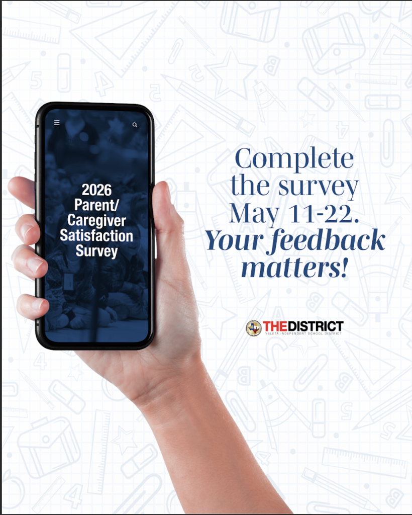 Parent survey now open - Complete the survey May 11 - 22. Your feedback matters. 