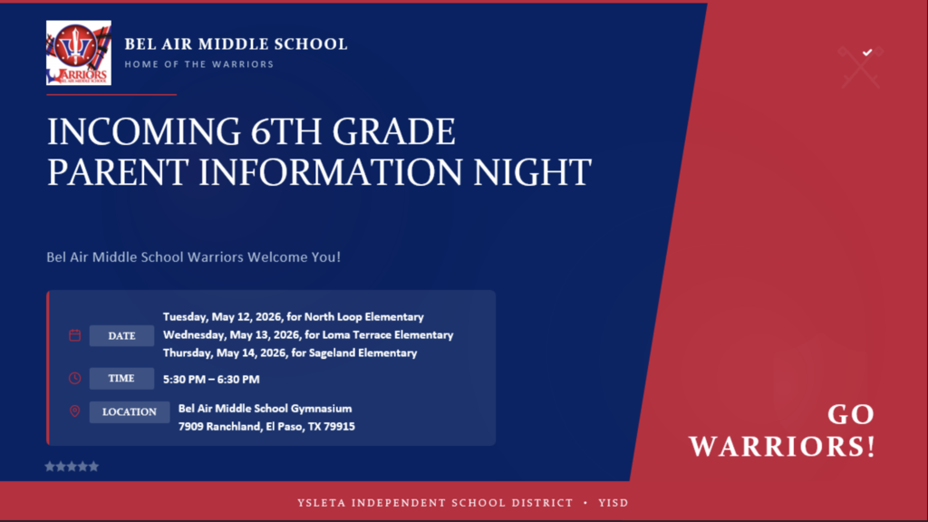 BAMS Information Night