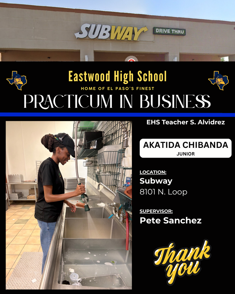 EHS Practicum in Business Subway