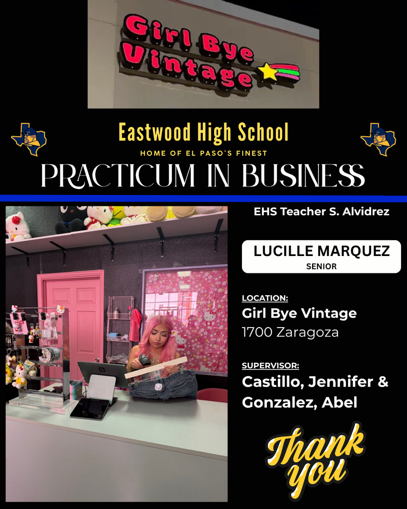 EHS Practicum in Business Girl Bye Vintage