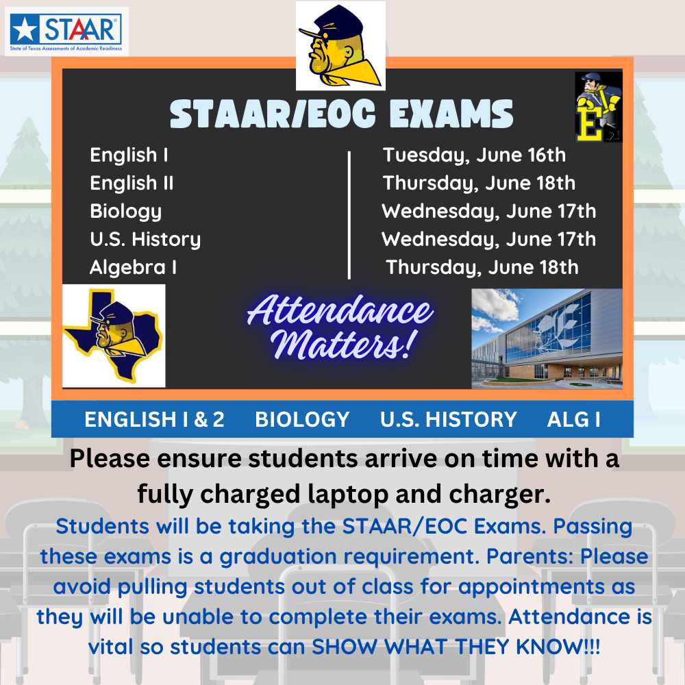 Summer EOC Dates