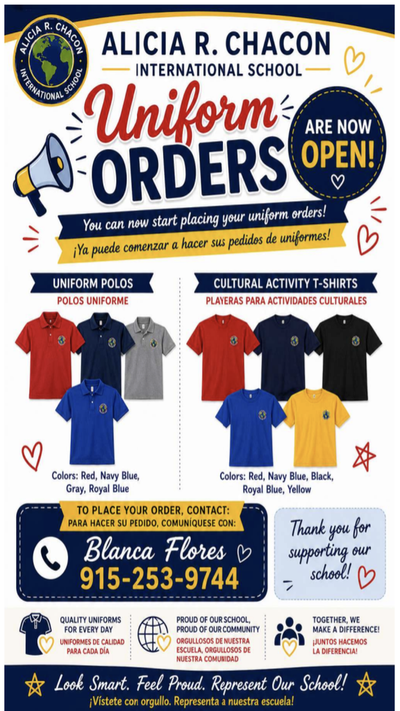 Uniform vendors are ready to take your orders