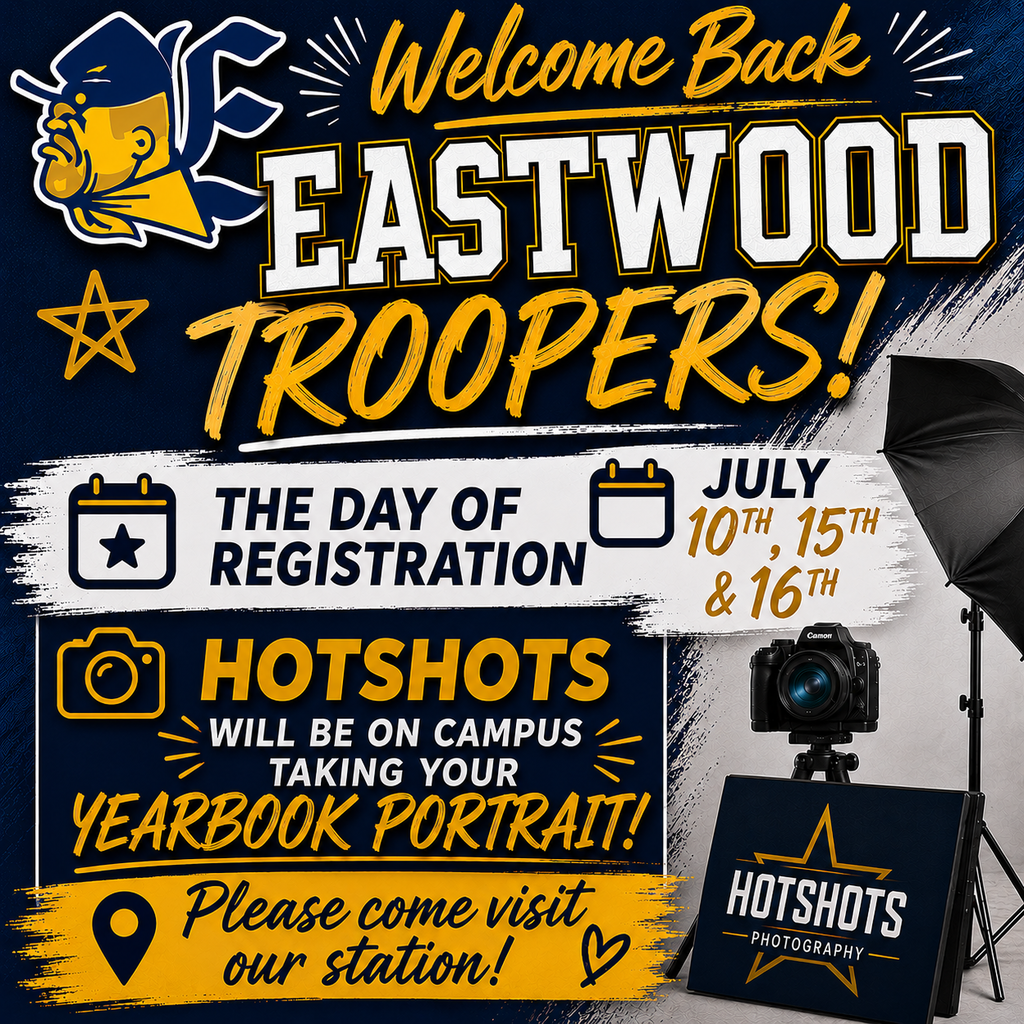 EHS Registration dates and yearbook portait reminder