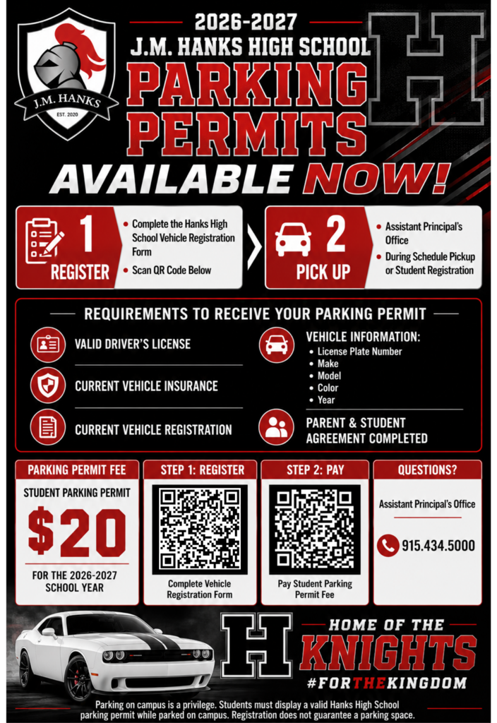 Parking Permit Flyer