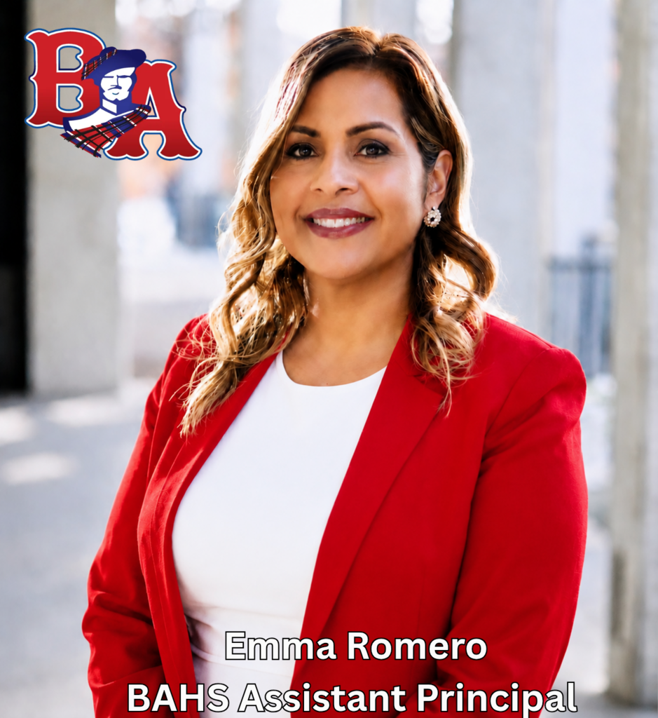 Bel Air would like to introduce Ms. Emma Romero, our new Assistant Principal!  She will make a great addition to our fantastic administrative team!
Welcome to BIG RED!!!
#BIGREDPRIDE #Loyalforever 