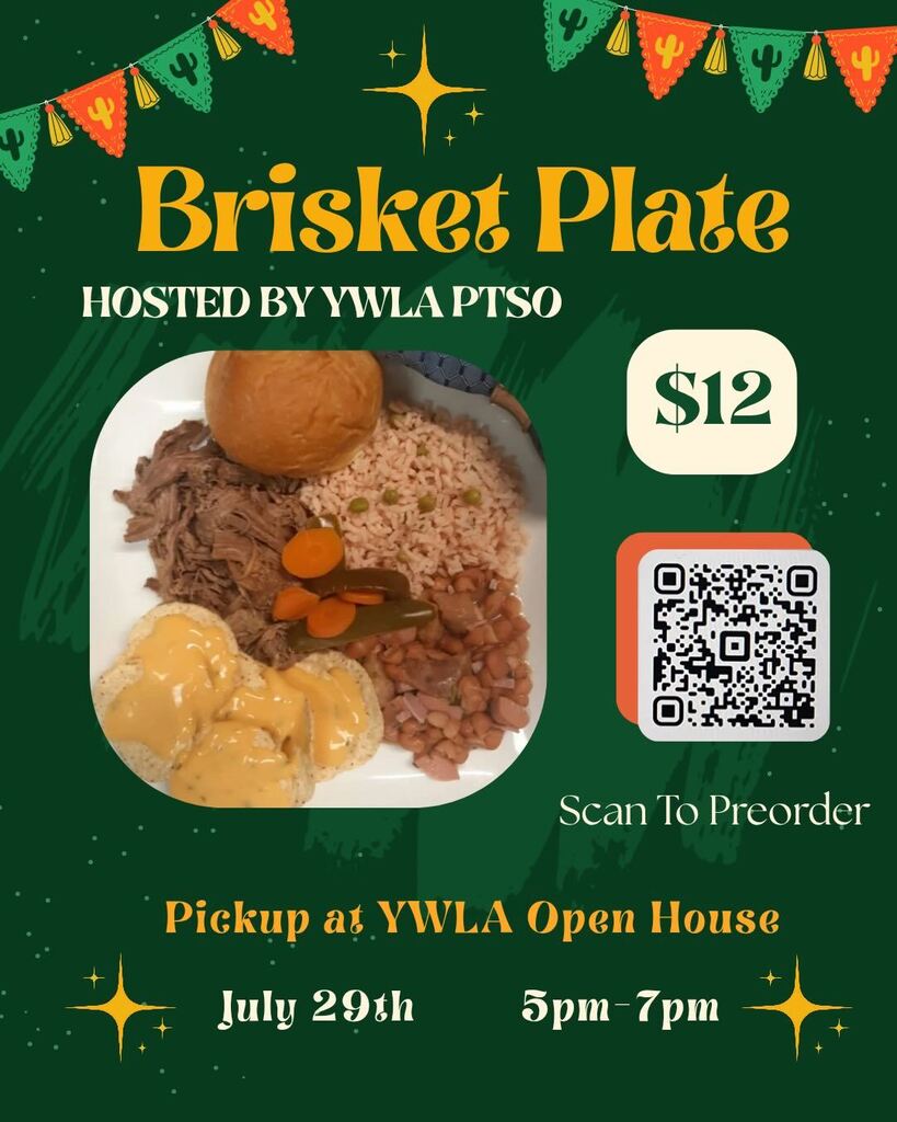 YWLA Open House Flyer fundraiser
