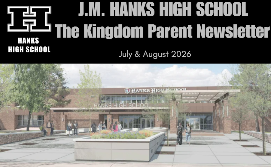 Attention Parents! Click on the link to view The Kingdom Parent Newsletter July & August 2026 from Mr. Gutierrez