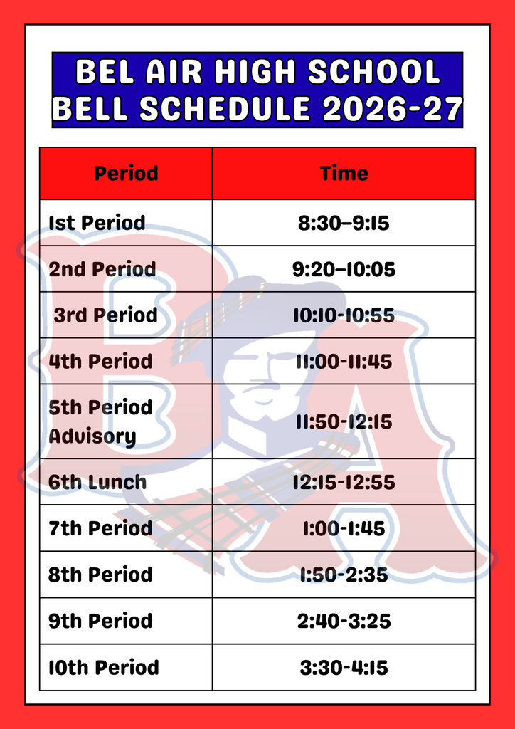 ello Highlanders...It's almost time!  Here is our new bell schedule.  Be sure to pick up your class schedules in the athletics complex before classes begin.  See you all on Monday!