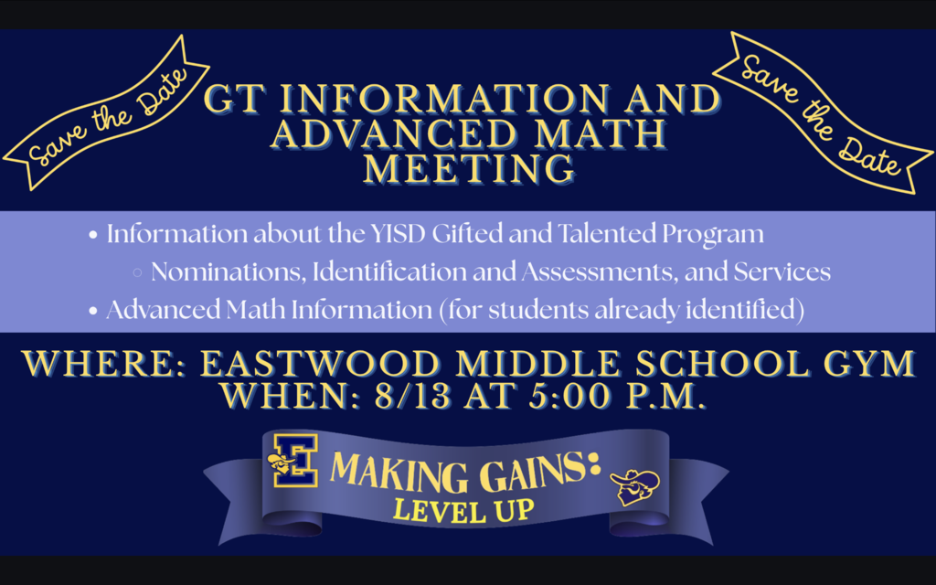 GT advanced math night