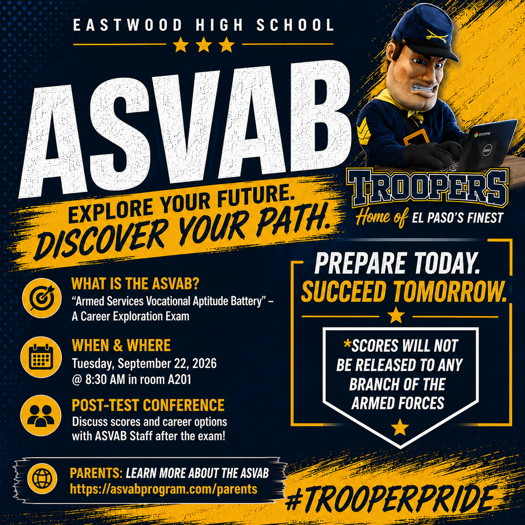 ASVAB Reminder for Tuesday, September 22, 2026