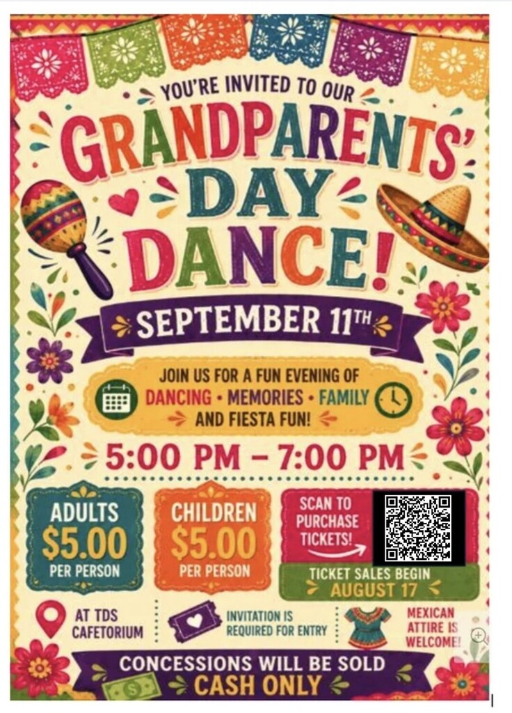 Grandparents Day Dance Flyer