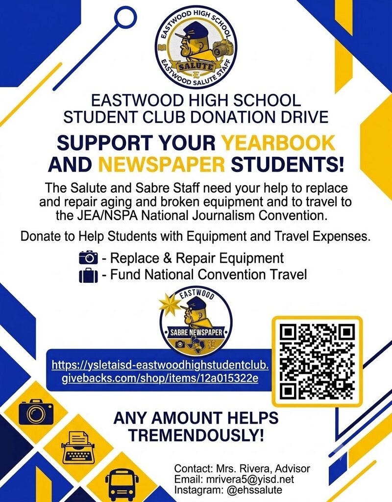 EHS Yearbook and Newspaper Donation