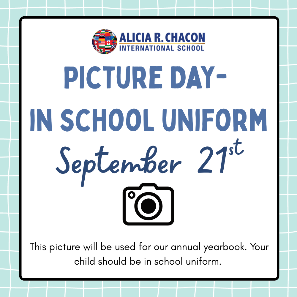 Monday is picture day, bring your school uniform