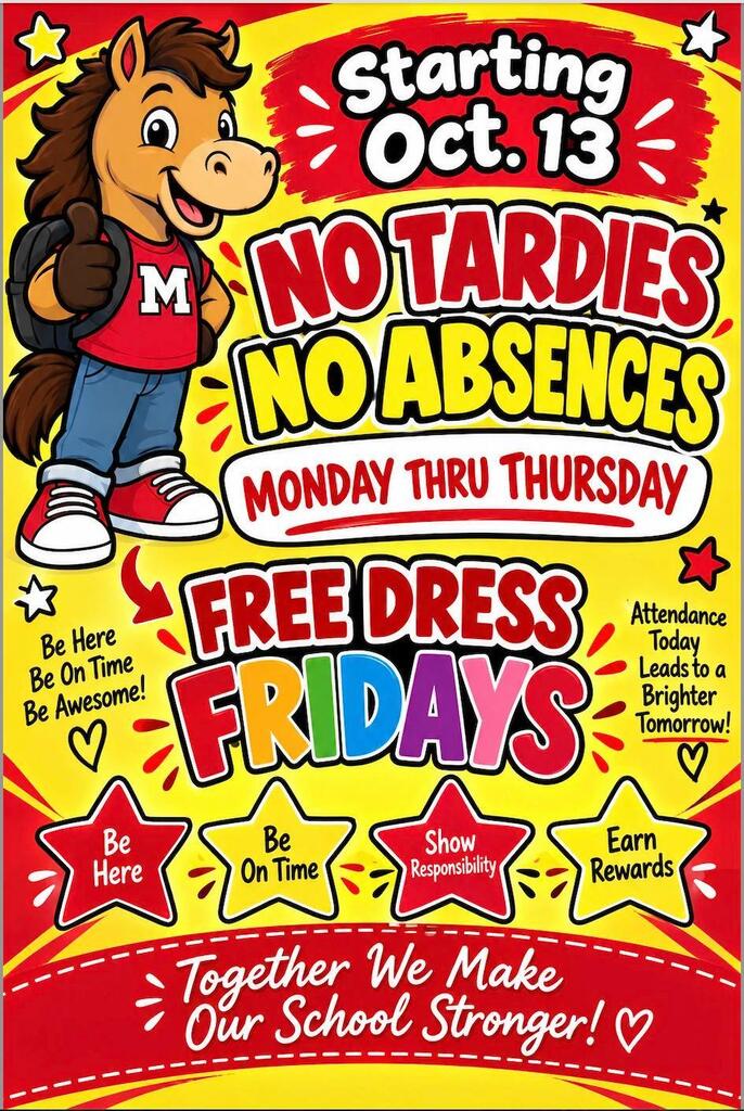 No Tardies No Absences