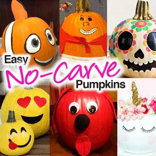 No Carve Pumpkin Contest