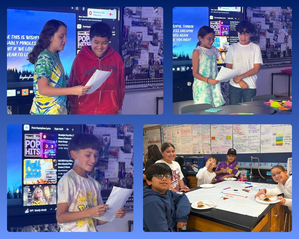 Photo collage of EKIS students working on projects during the 2026 fall intersession.